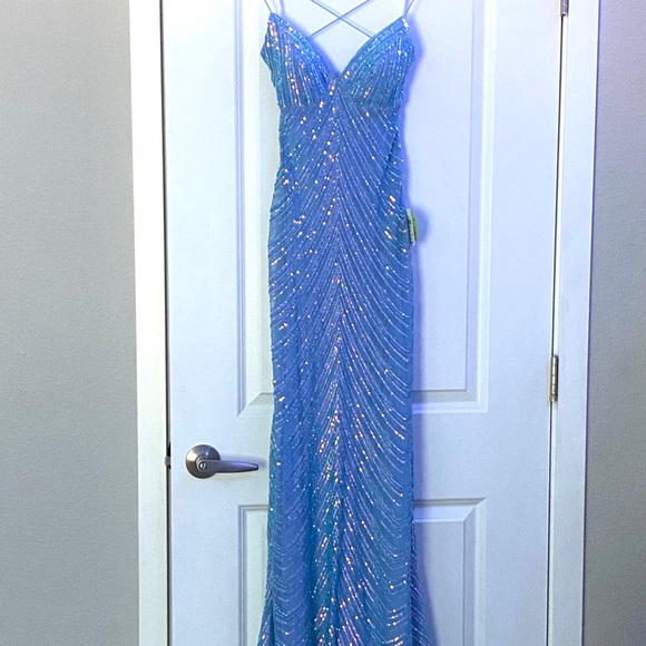 petra formal iridescent sequin dress Amarra 88512 main image 1